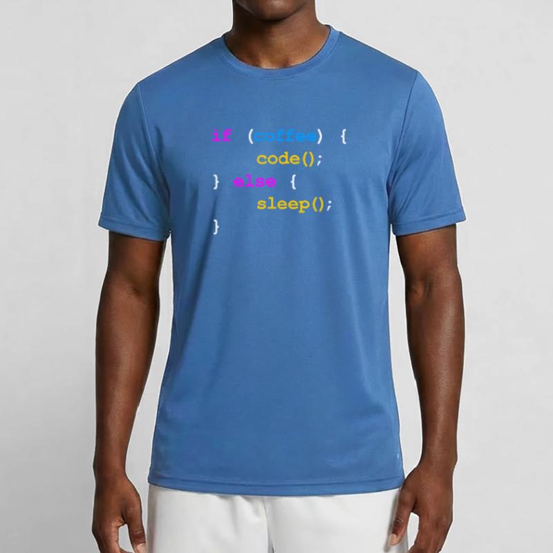 Kein Kaffee Kein Code Programmierer Informatiker Männer Funktions-T-Shirt