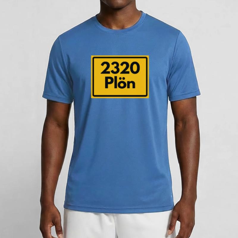OLD POSTCODE POSTCODE RETRO 2320 PLÖN SEENPARADIES Men's Functional T-Shirt