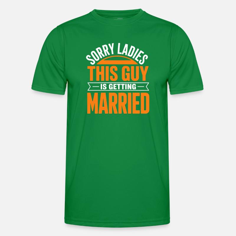 This Guy Is Getting Married Men's Functional T-Shirt