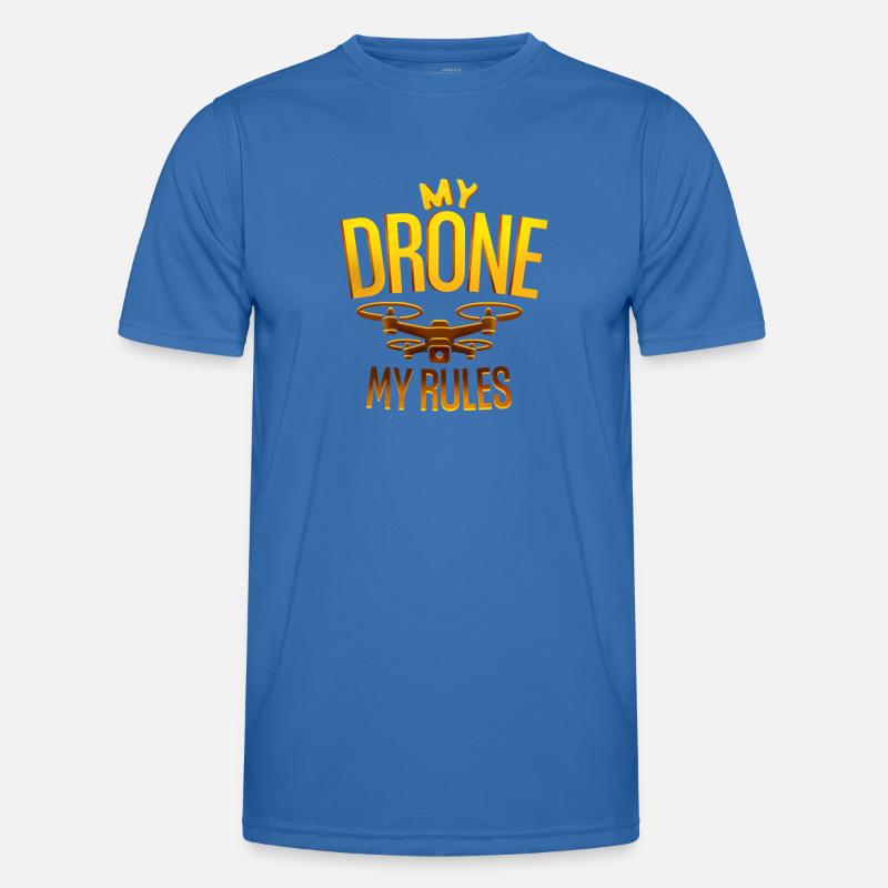 Drone my rules drone pilot Men's Functional T-Shirt