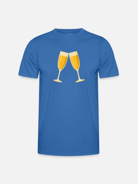 Toasts - T-shirt sport Homme - bleu roi