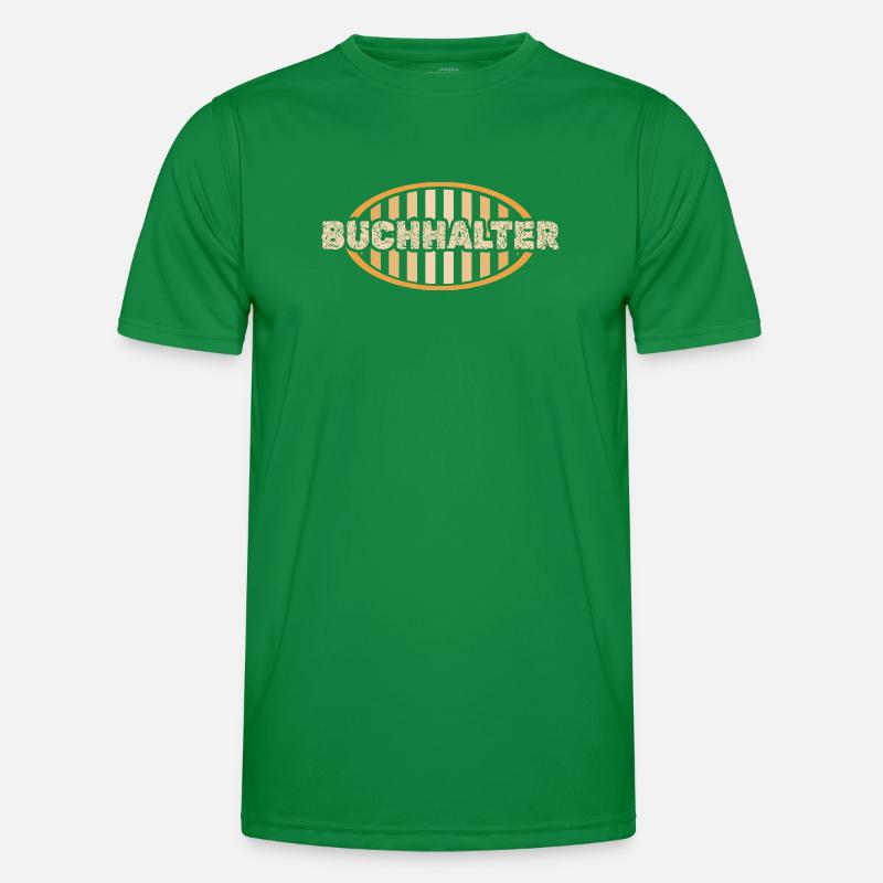 Buchhalter Männer Funktions-T-Shirt