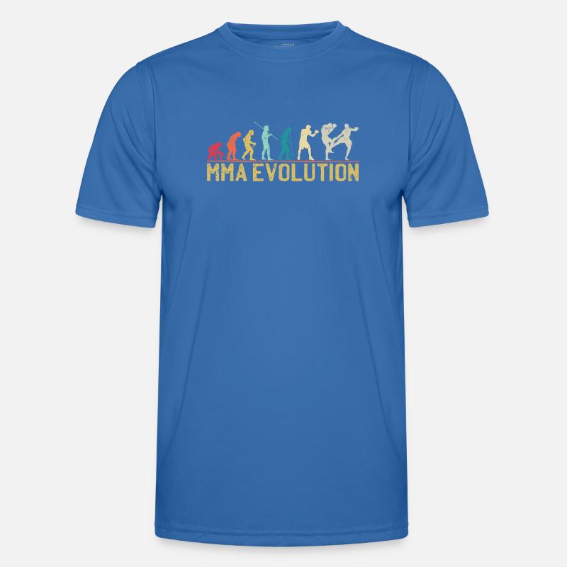 MMA Evolution Silhouette Design Männer Funktions-T-Shirt