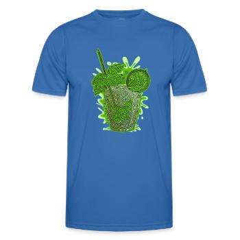 Labyrinthartiger Mojito - Männer Funktions-T-Shirt - Königsblau - Vorne - AI Model Male 178 dark (178cm)