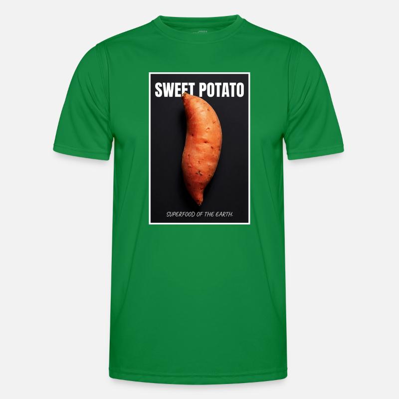 Impression de Superaliment de Patate Douce T-shirt sport Homme