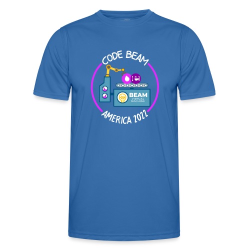BEAM Machine - Code BEAM America 2022 - Funkcjonalna koszulka męska