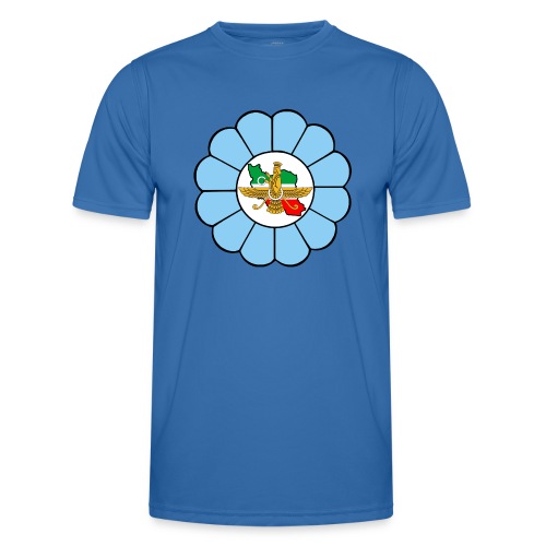 Faravahar Iran Lotus Colorful - Men's Functional T-Shirt