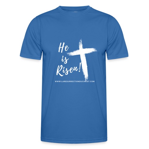 He is Risen ! V2 (Il est ressuscité !) - T-shirt sport Homme