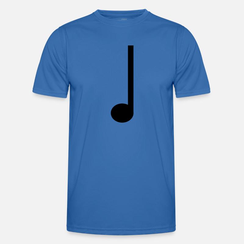 Viertelnote Musik Männer Funktions-T-Shirt