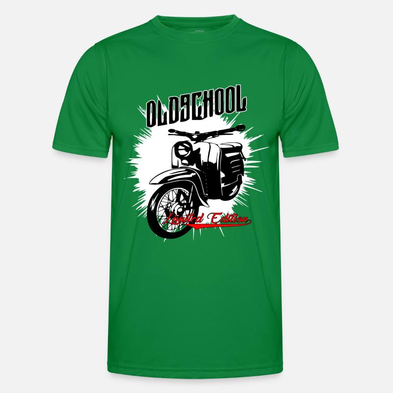 Simson Schwalbe Moped Männer Funktions-T-Shirt