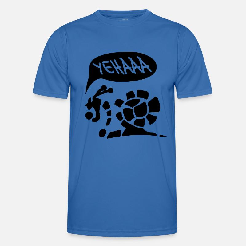 Snail course escargot YEAHAAA T-shirt sport Homme
