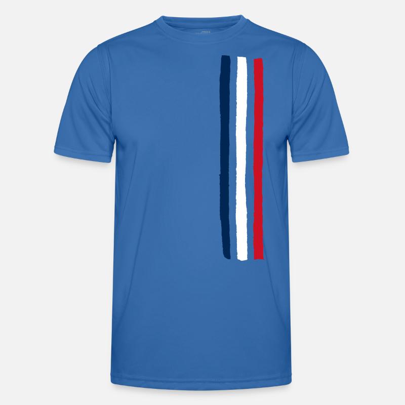 Frankreich Männer Funktions-T-Shirt