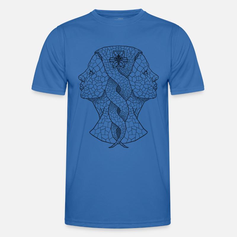Zwillinge Männer Funktions-T-Shirt