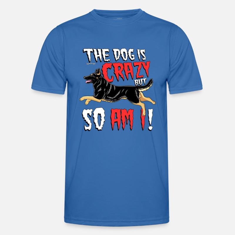 German Shepherd Crazy 4 Men's Functional T-Shirt