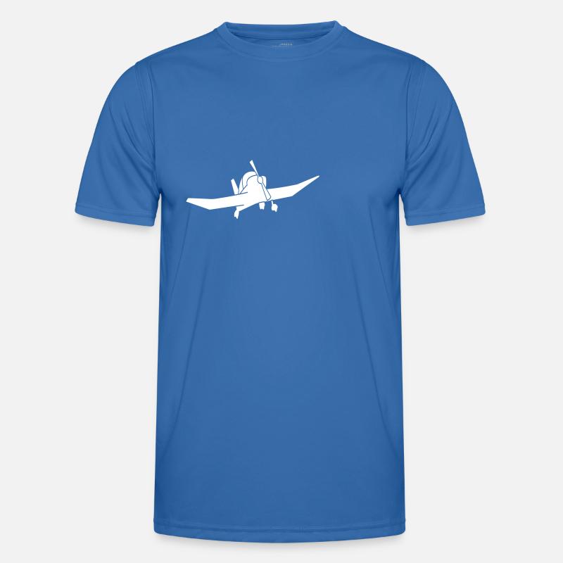DR400 Robin Flugzeug Geschenk - Männer Funktions-T-Shirt - Königsblau
