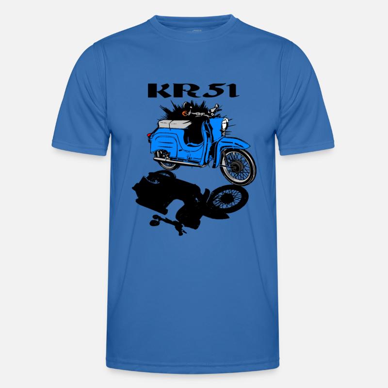 Simson Schwalbe Cyclomoteur T-shirt sport Homme