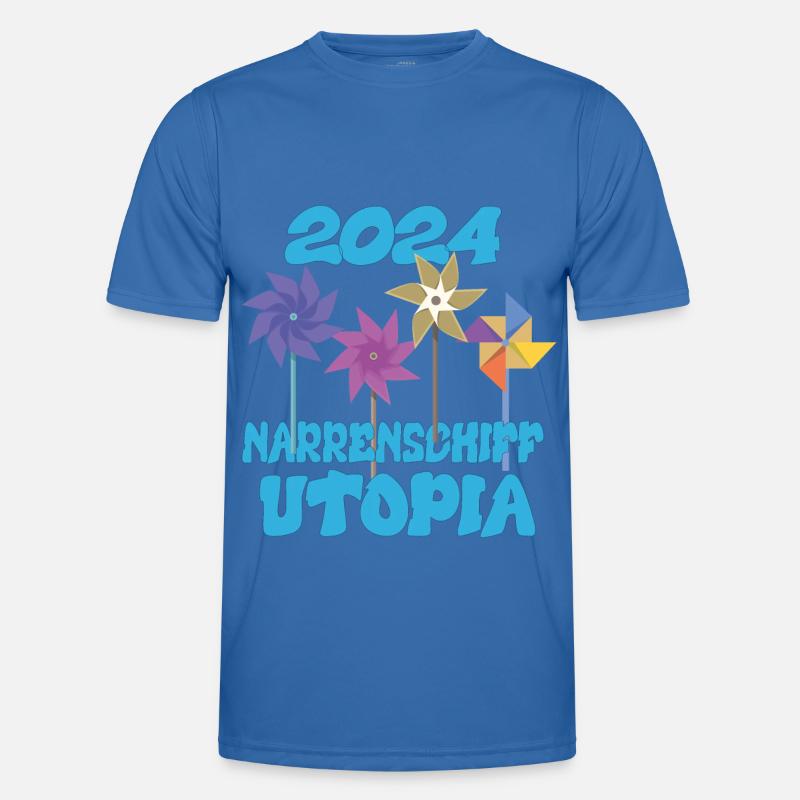 Narrenschiff Utopia, 2024 Männer Funktions-T-Shirt