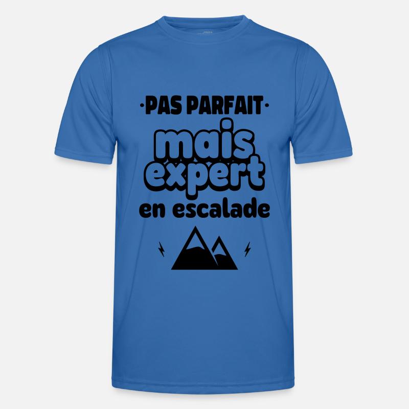 expert en escalade T-shirt sport Homme