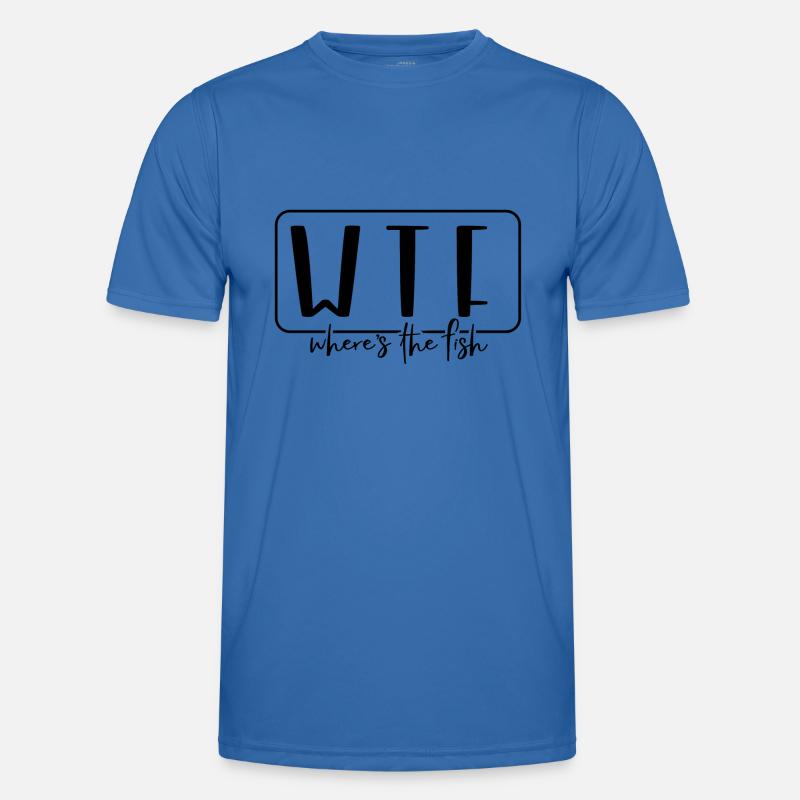 Where is the fish Männer Funktions-T-Shirt