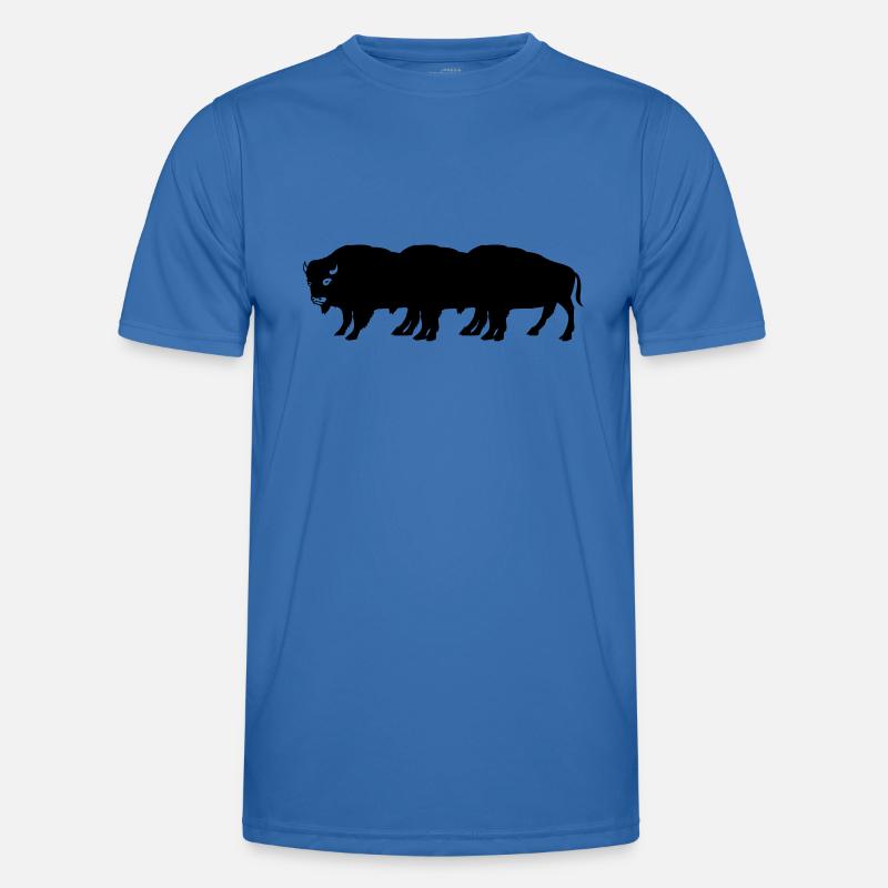 bisons Männer Funktions-T-Shirt