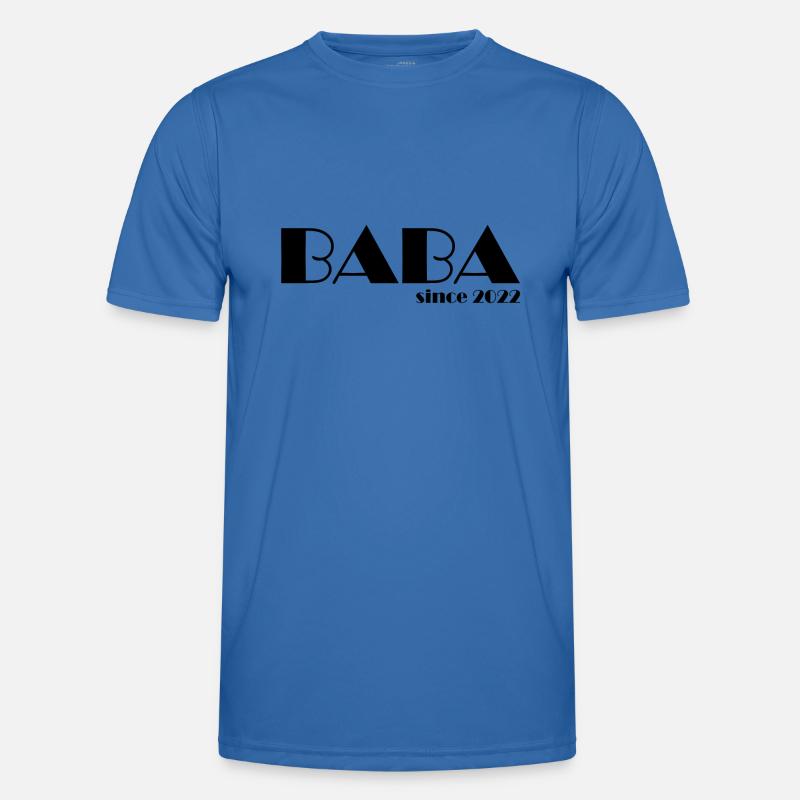 BABA since 2022 s - Männer Funktions-T-Shirt - Königsblau