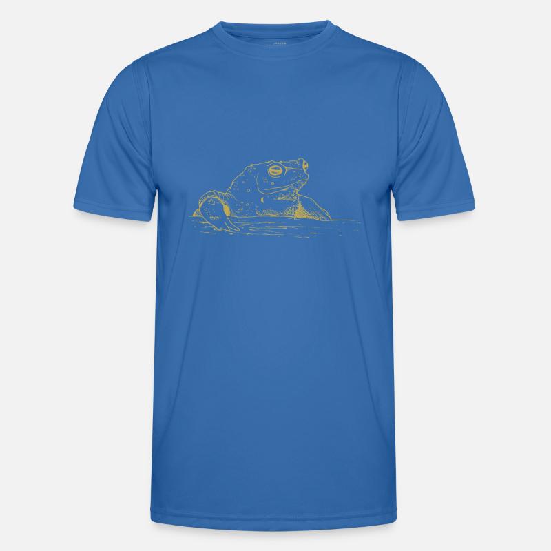 Illustrated designs with toad Men's Functional T-Shirt