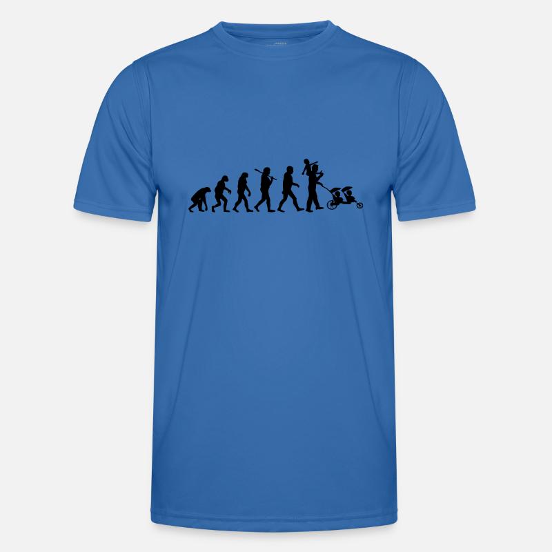 evolution daddy famille nombreuse T-shirt sport Homme