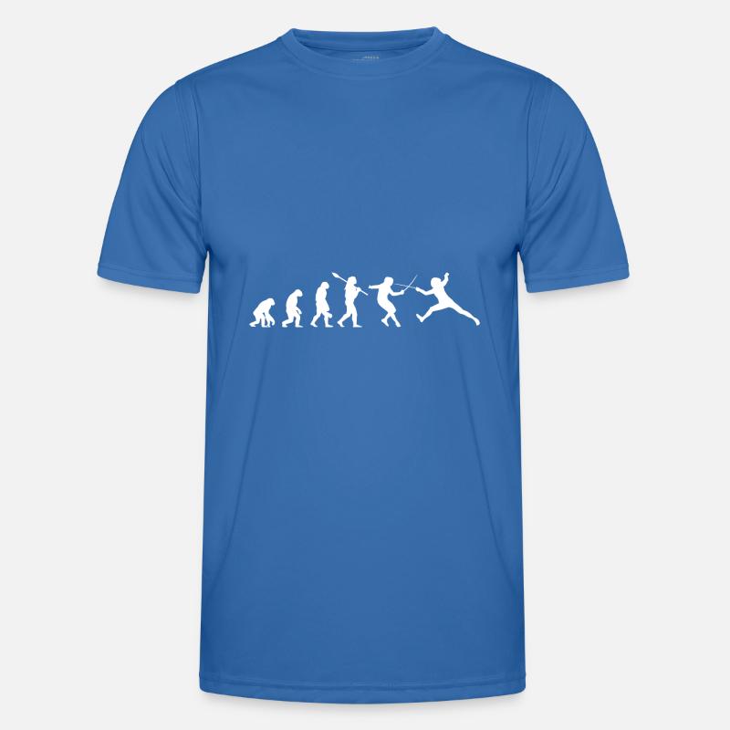 Fencing Evolution - Men's Functional T-Shirt - royal blue