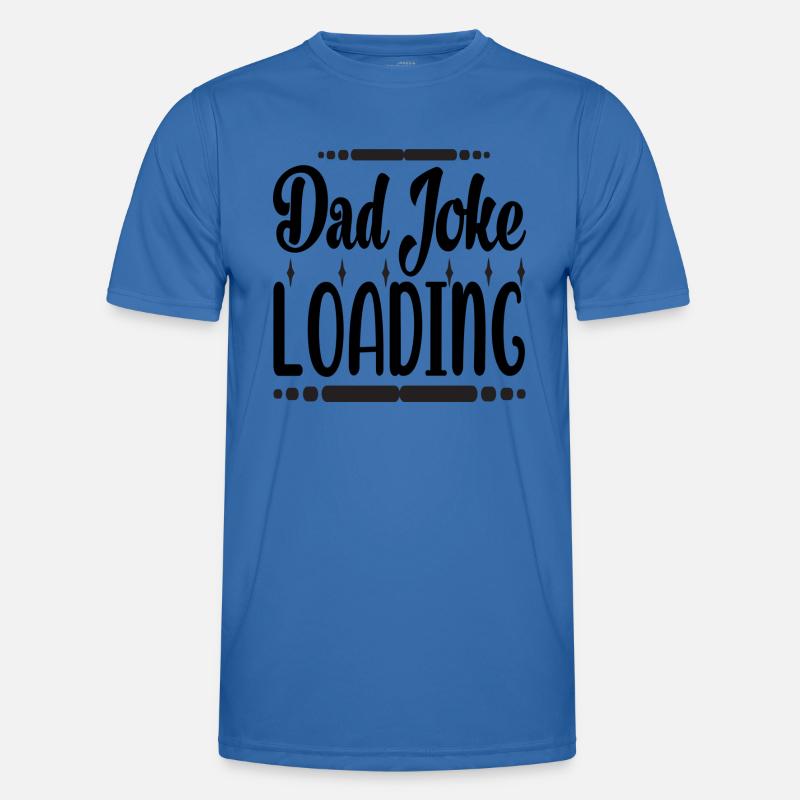 Dad Joke Loading - Men's Functional T-Shirt - royal blue