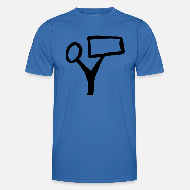 Tree text Men's Functional T-Shirt