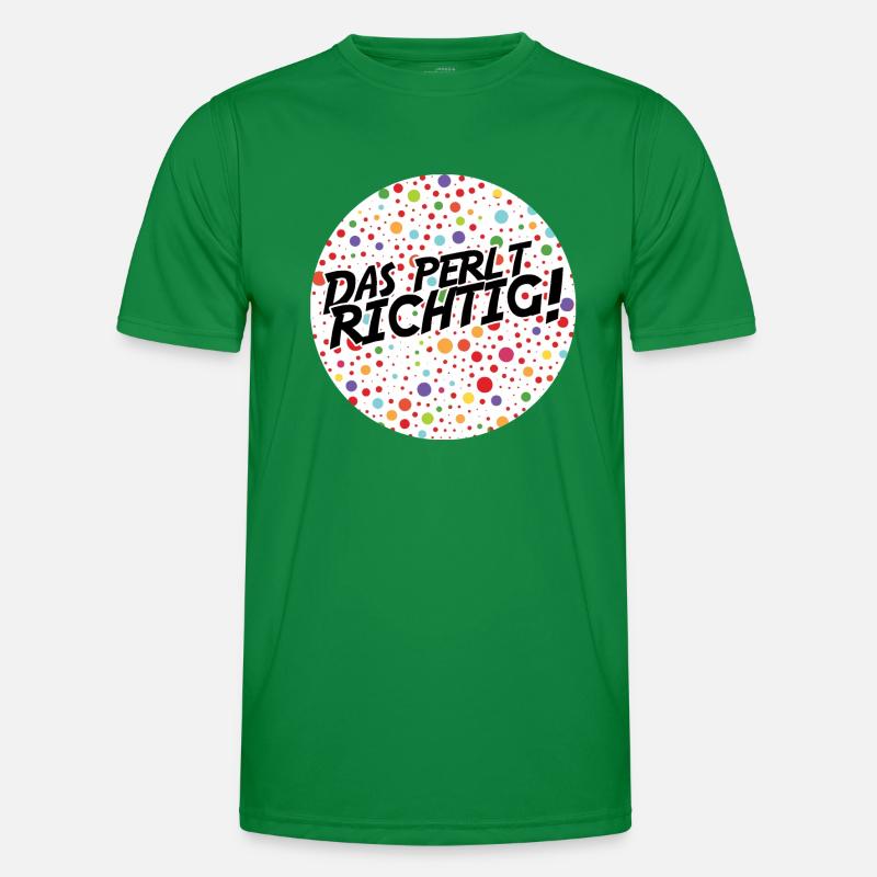 perlt2 Männer Funktions-T-Shirt