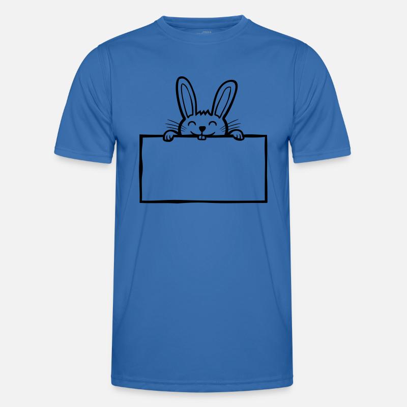 Shield Comic Bunnies - Men's Functional T-Shirt - royal blue