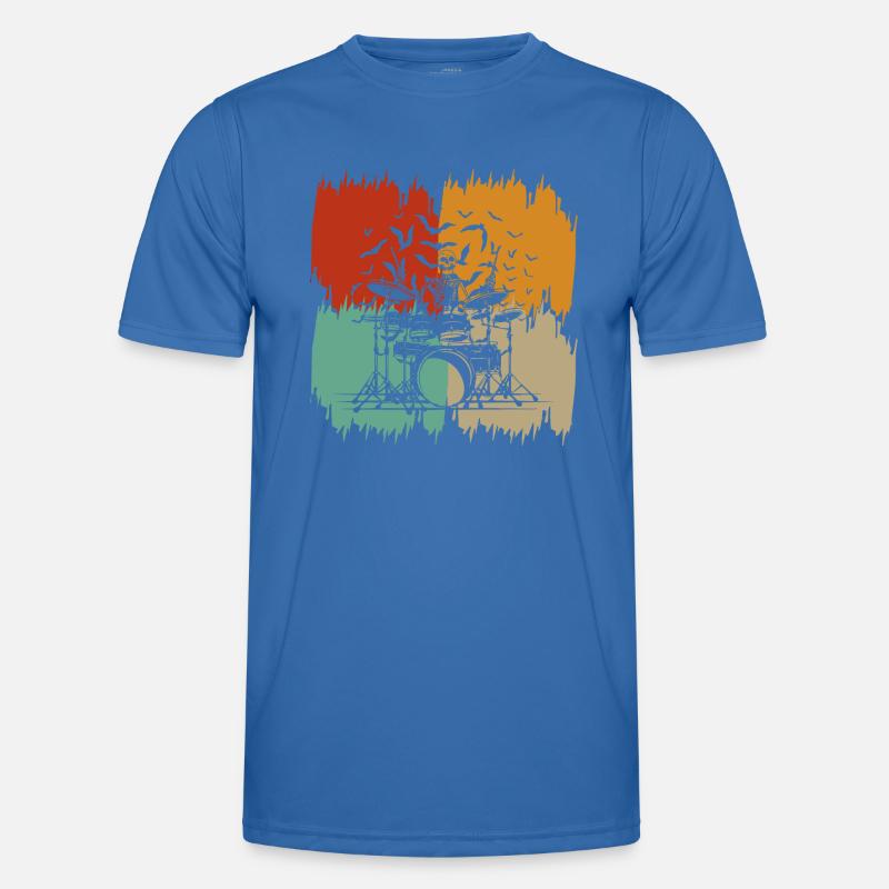 Drums Drummer Drums Drummers - Men's Functional T-Shirt - royal blue
