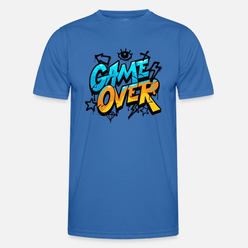 Game over - Men's Functional T-Shirt - royal blue
