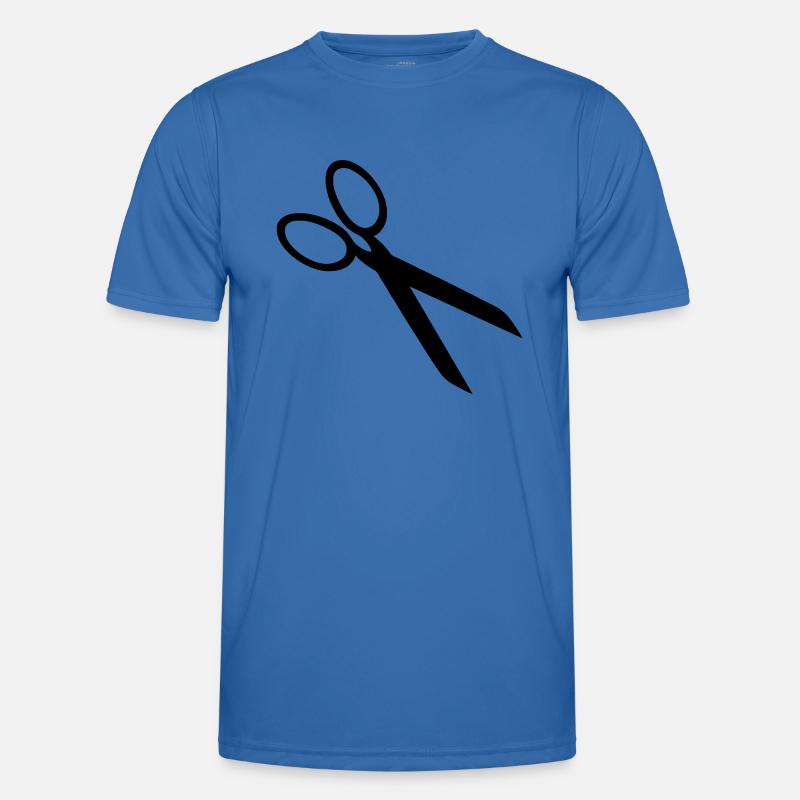 Schere Männer Funktions-T-Shirt
