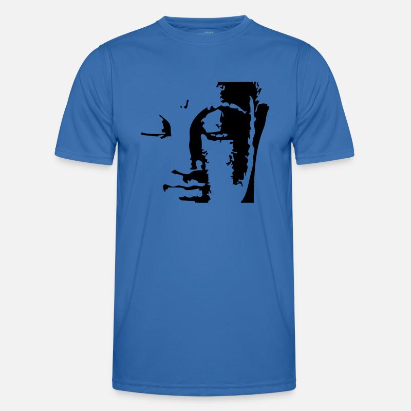 buddhas_face Männer Funktions-T-Shirt