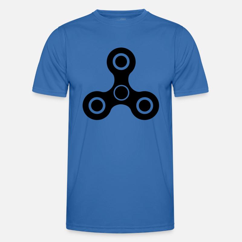fidget spinner Männer Funktions-T-Shirt