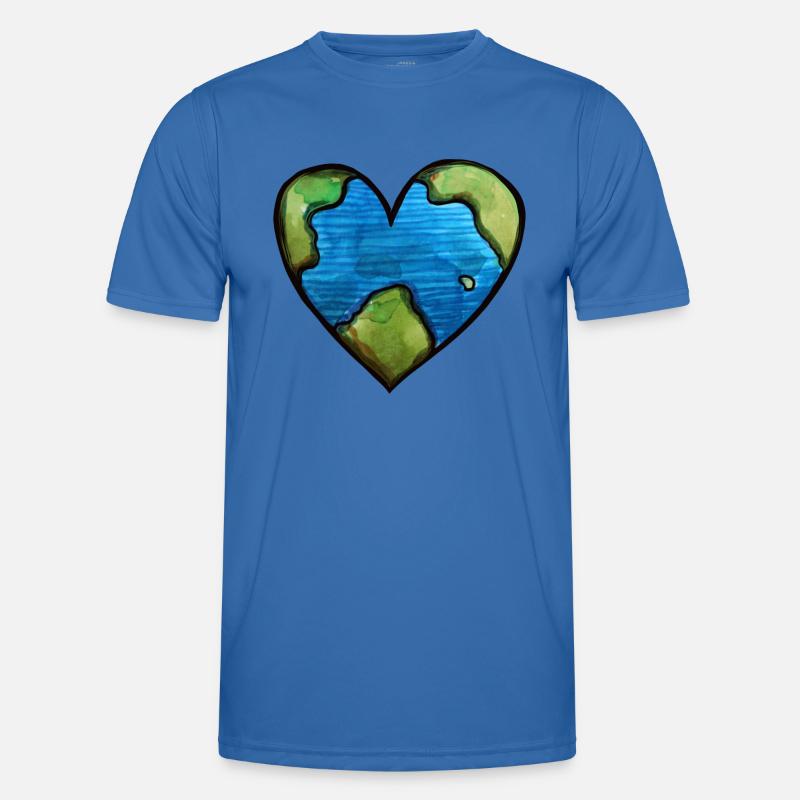Erde Männer Funktions-T-Shirt