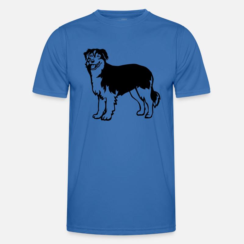 Australian Shepherd Men's Functional T-Shirt
