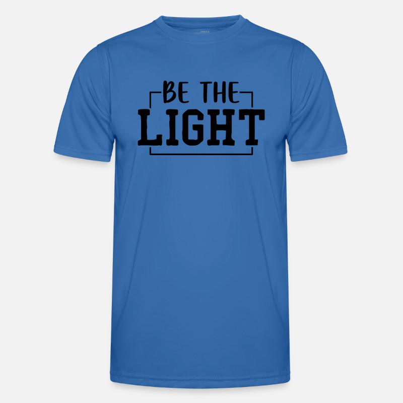 Be the Light Männer Funktions-T-Shirt
