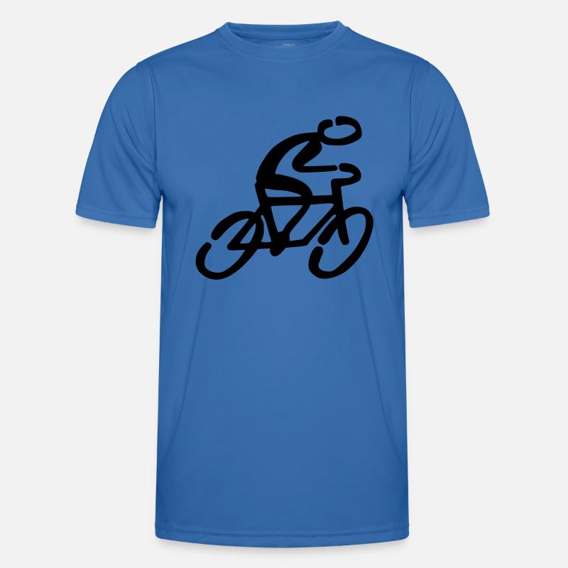 Cyclists Bicycle Men's Functional T-Shirt