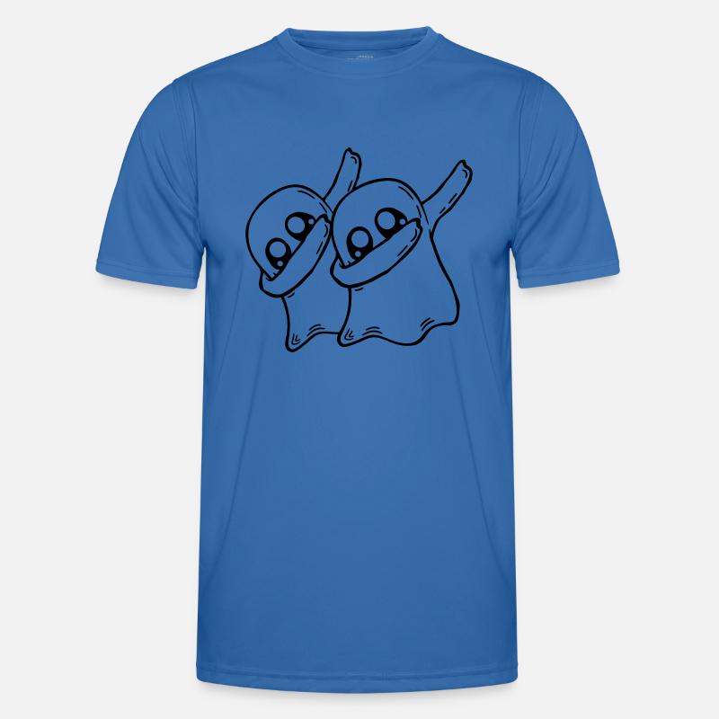 Team 2 Dabbing Ghosts - Men's Functional T-Shirt - royal blue