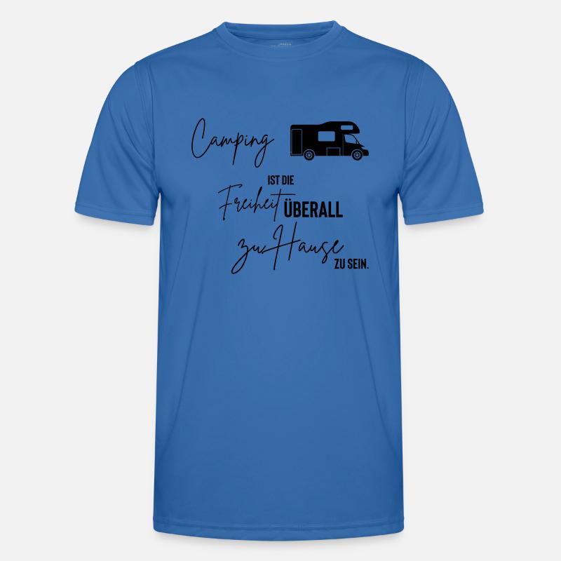 camping Männer Funktions-T-Shirt