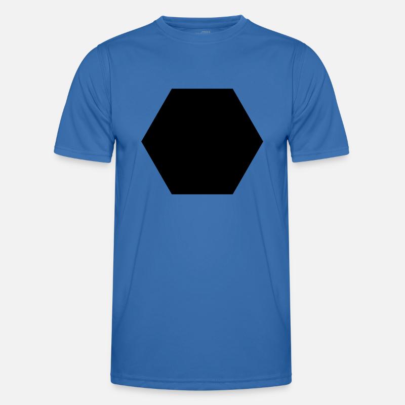 6_eck Männer Funktions-T-Shirt