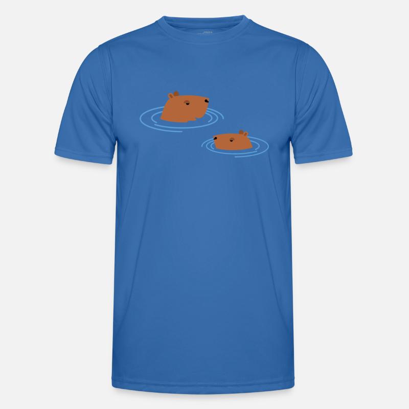 Capybara Männer Funktions-T-Shirt
