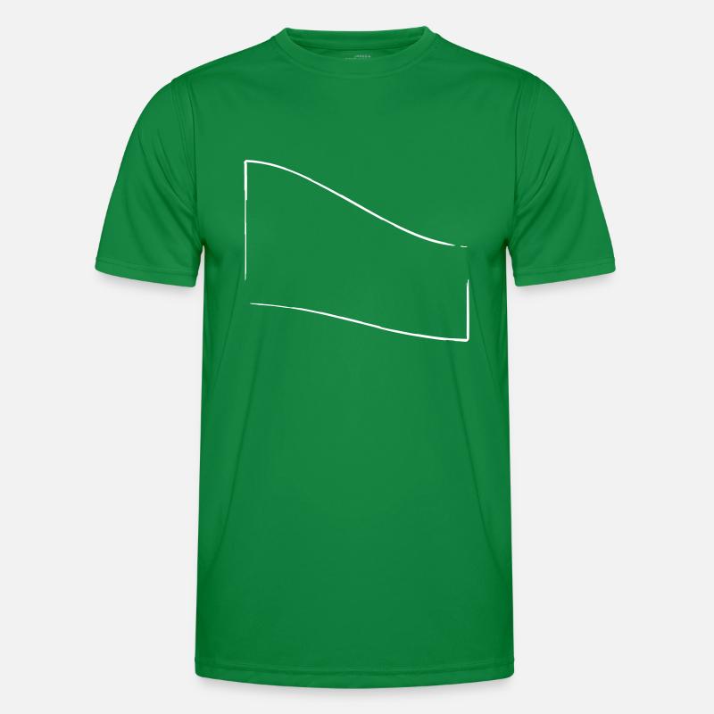 openFrame plié vers le bas | Graphique vectoriel T-shirt sport Homme