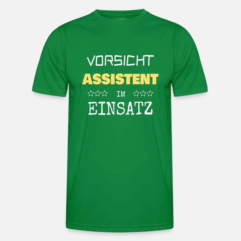 Assistent Männer Funktions-T-Shirt