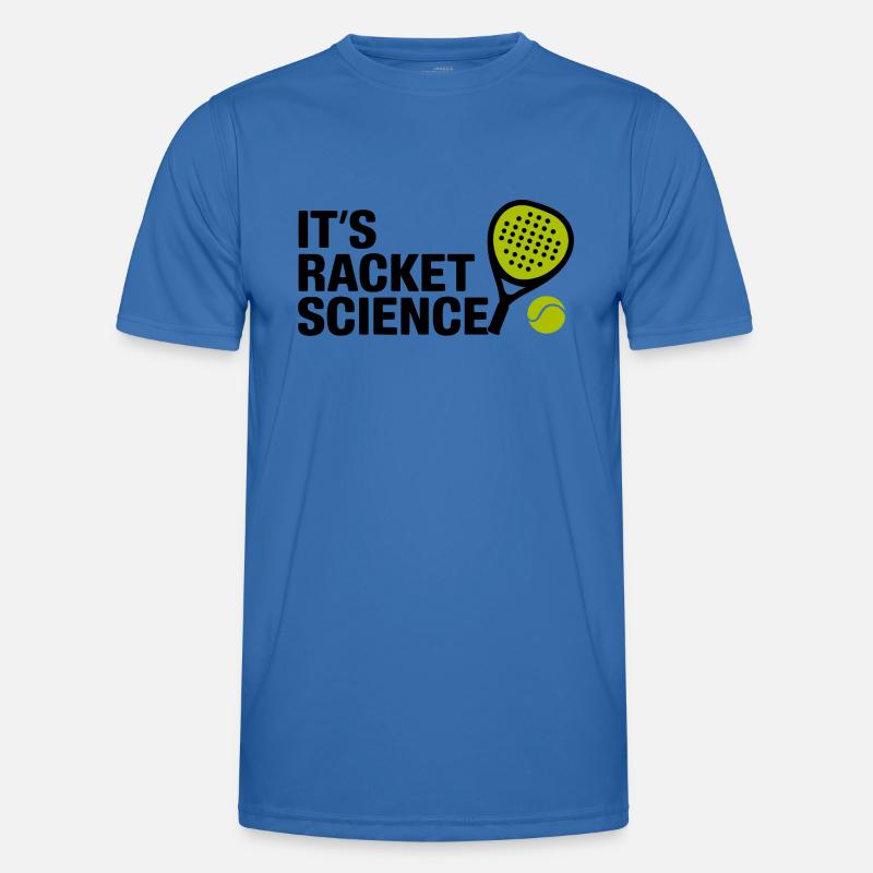 It s racket science 3 - Männer Funktions-T-Shirt - Königsblau