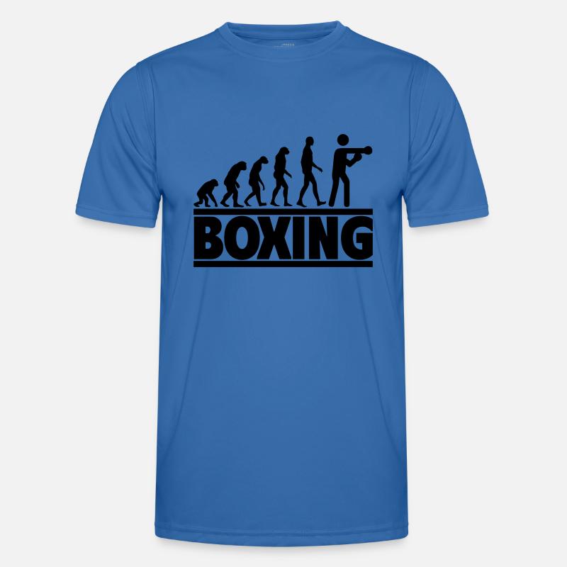 Boxen-Evolution: Vom Menschen zum Boxer Männer Funktions-T-Shirt