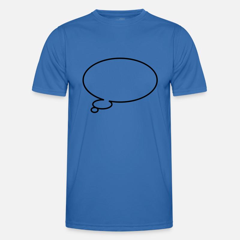 Thinking bubble T-shirt sport Homme
